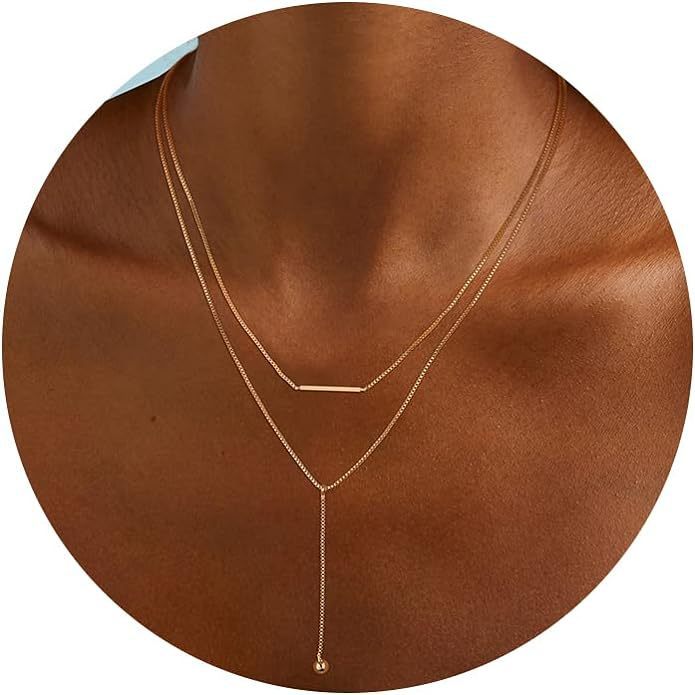 Lariat drop necklace