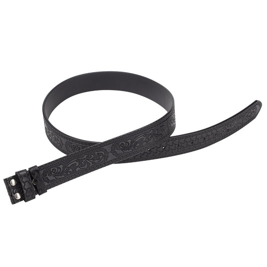 Embossed Leather Belt