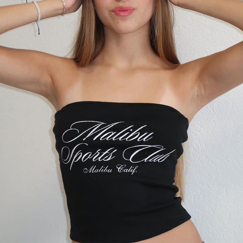 Malibu Print Tube Top